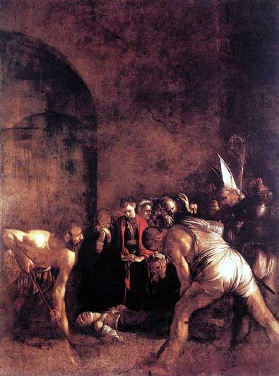 Реализм в искусстве 17 века - Караваджо - Погребение святой Лючии