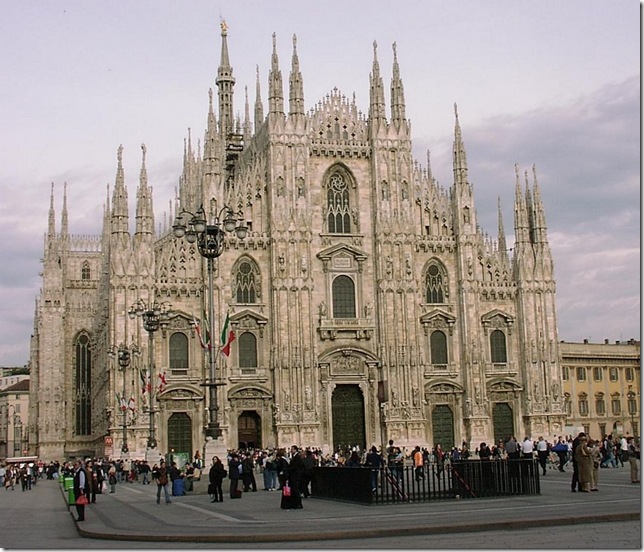 Готическая архитектура в Италии, Миланский собор